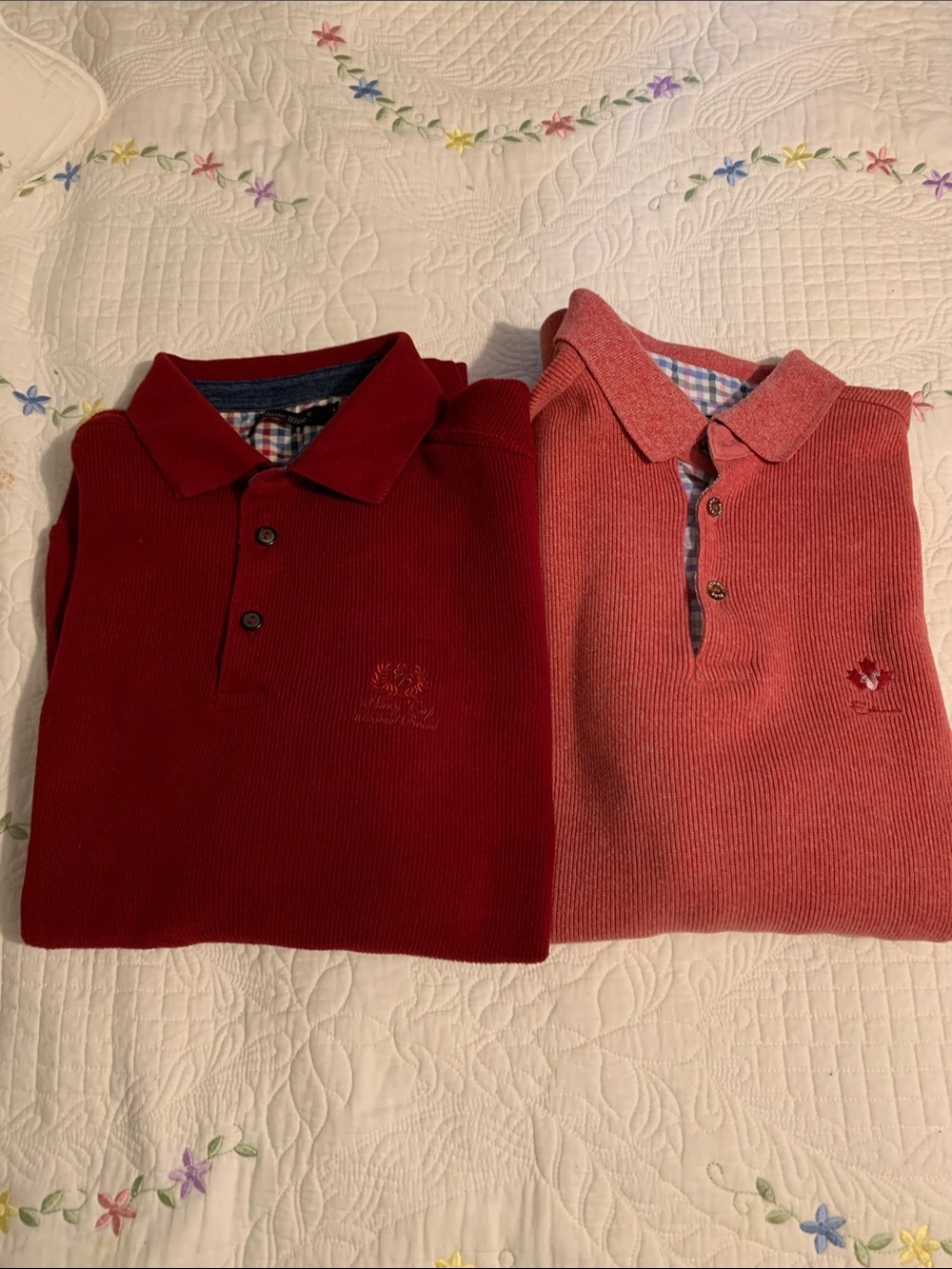 Two Ethnic  Polo Pullover Sweatshirt